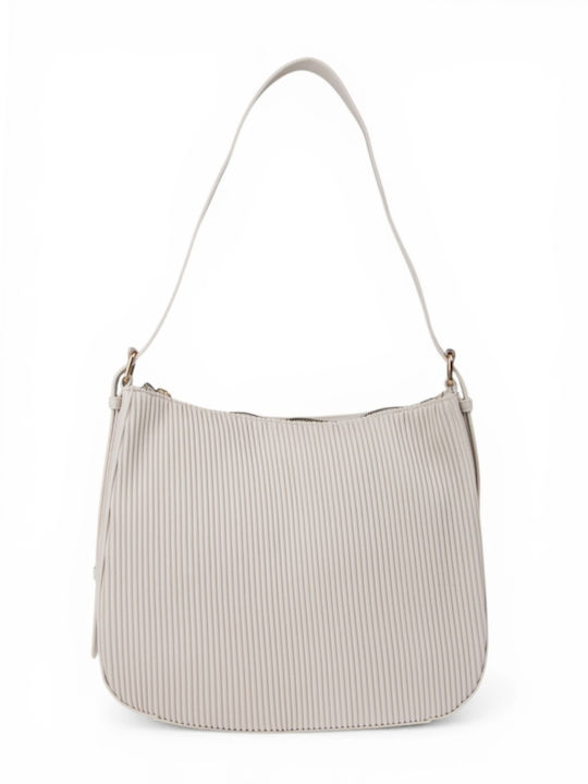 Damentasche Schulter Beige