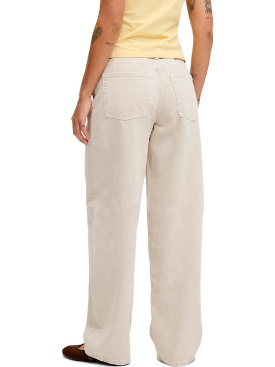 Women's Jean Trousers Ecru