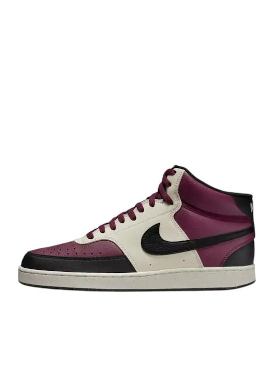 Court Vision Ανδρικά Μποτάκια Dark Beetroot / Black / Sail