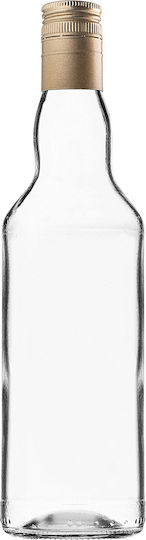 Glass Bottle 500ml Long Golden Cap 1 Pc