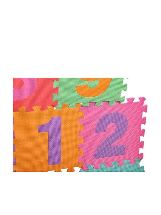 MalPlay Puzzle De Podea Educativ Pentru Copii Cu Numere 10 Piese