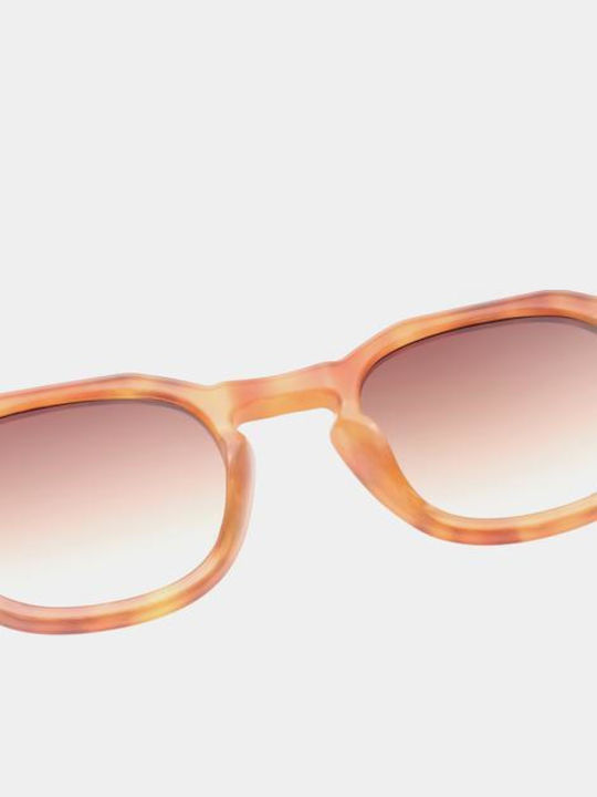 A.Kjaerbede Unisex Sunglasses with Brown Frame KL2318-012