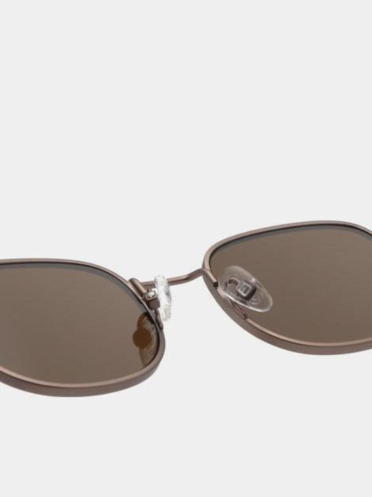 A.Kjaerbede Unisex Sunglasses With Brown Frame KL2505-005