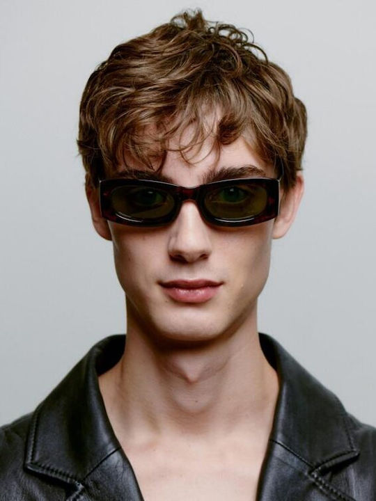 A.Kjaerbede Unisex Sonnenbrillen mit Braunen Schildkrötenrahmen