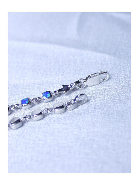 Γυναικείο Βραχιόλι από Ασήμι 19.3cm