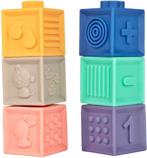 Baby Aktivitätsspielzeug aus Silikon für 6+ Monate