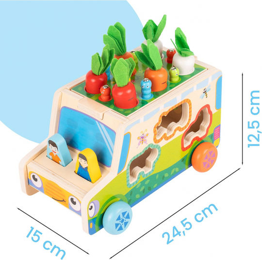 MalPlay Wooden Vehicle for 36+ Months