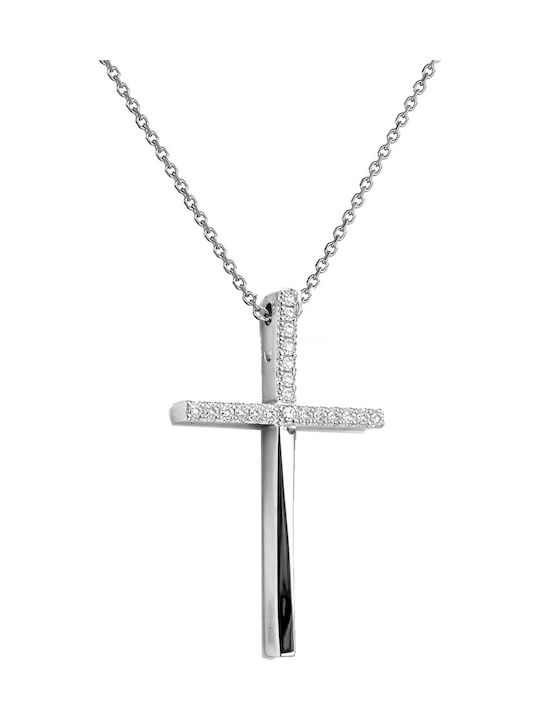 Kritsimis Weißgold Kreuz 18K Kritsimis Weißgold Kreuz 18K