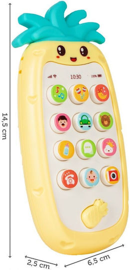 MalPlay Jucărie Telefon cu Muzică, Lumină și Sunete pentru 6+ Luni