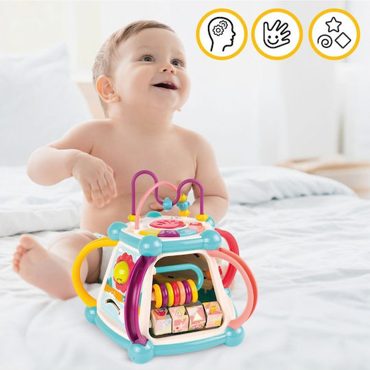 MalPlay Cub De Activitate cu Muzică, Lumină și Sunete pentru 9+ Luni