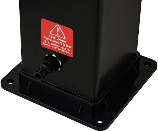 ECOPOOL Pool Shower Solar Black