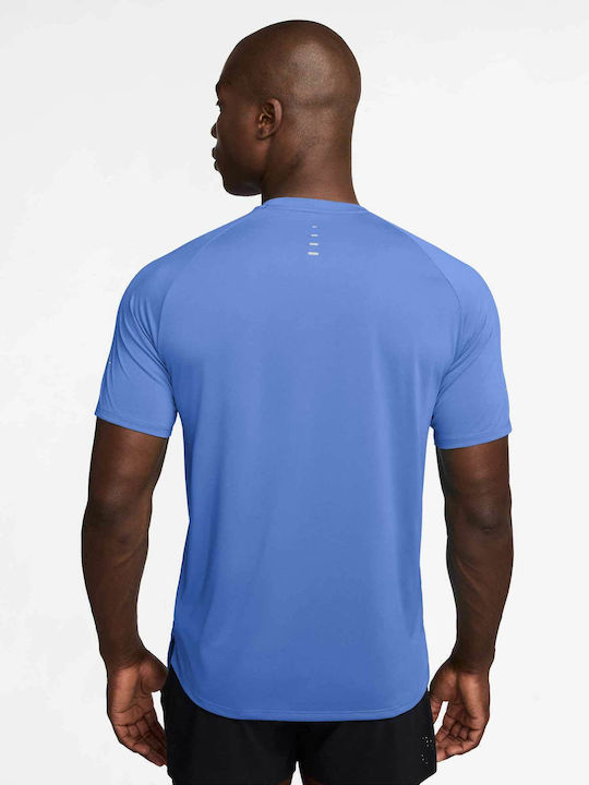 Dri-Fit Athletic Short Sleeve Blouse Blue