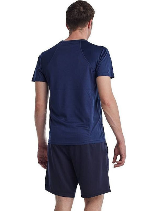 Αθλητικό T-shirt Μπλε