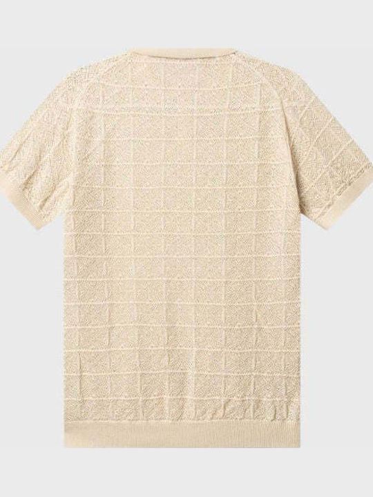 Polo Μπλούζα Κοντομάνικη Beige