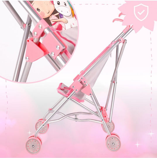 MalPlay Puppen Kinderwagen Für 3+ Jahre