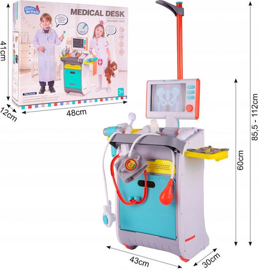 MalPlay Set Medical Pentru Copii Pentru 3+ Ani