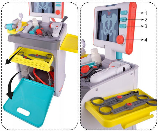MalPlay Set Medical Pentru Copii Pentru 3+ Ani