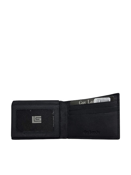 Leather Men's Wallet with RFID Black