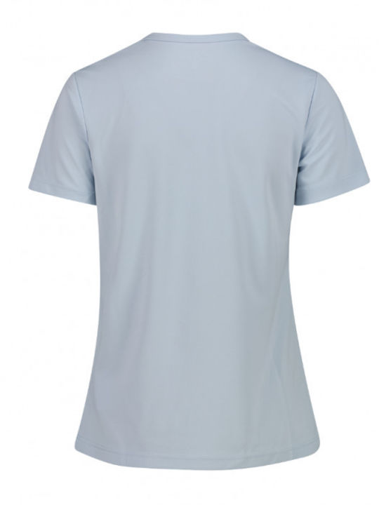 Γυναικείο Αθλητικό T-shirt Fast Drying Sky Blue