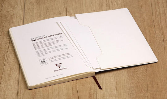 Clairefontaine Σημειωματάριο B5 Bullet 96 Φύλλων με Τελείες με Στυλοθήκη Μπλε
