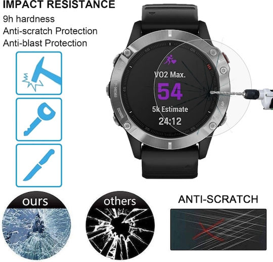 Tempered Glass pentru Garmin Fenix 6 1 buc CA4128