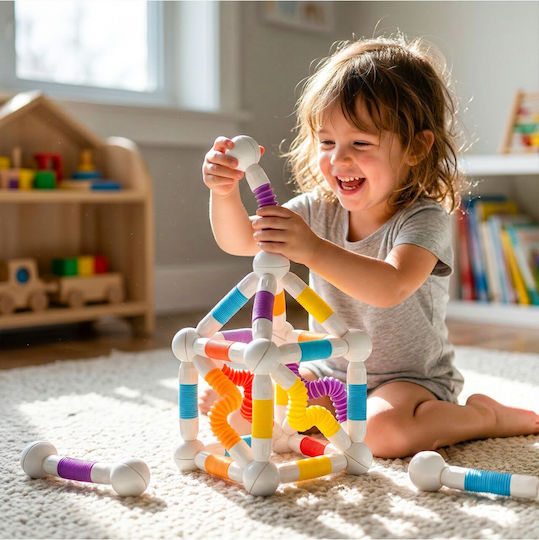 MalPlay Magnetisches Spielzeug Bau- und Konstruktionsspielzeug Für Kinder Ab 3 Jahren