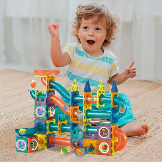 MalPlay Магнитна Конструкторска Игра за Деца 3+ Години