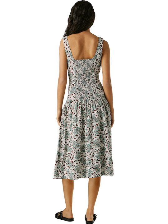 Summer Midi Dress Hydro Green