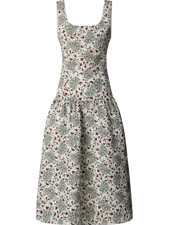 Summer Midi Dress Hydro Green