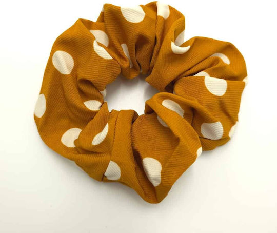 Haargummi Scrunchy Poua Mit großem Größe Senf