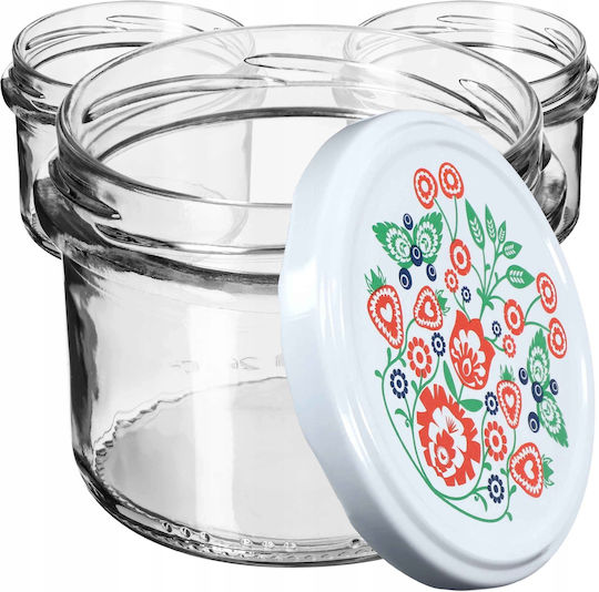 Kadax Glas Gefäß mit Deckel 235ml (10 Stück)