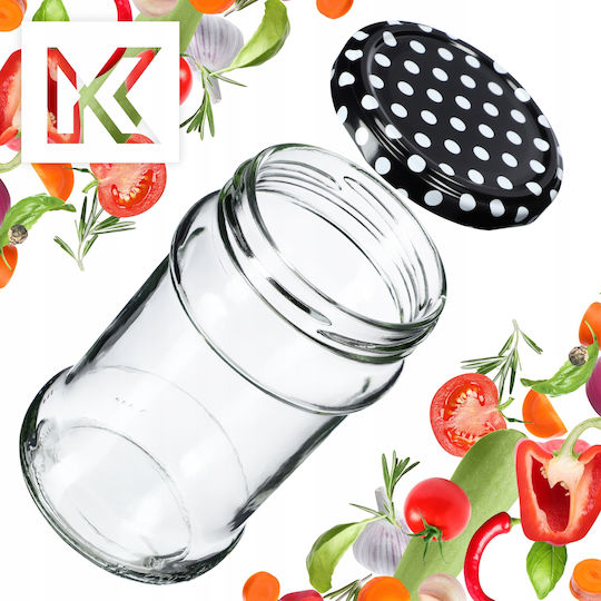 Kadax Glas Gefäß mit Deckel 315ml (10 Stück)