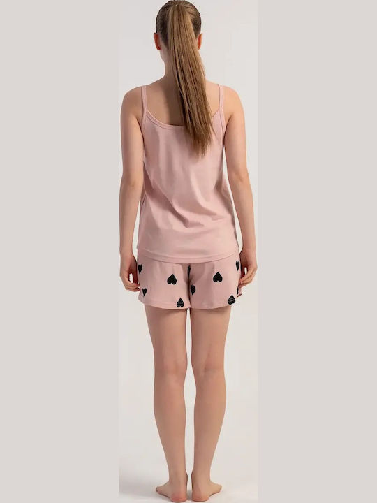 Vienetta Secret Vienetta Secret Damen Schlafanzug Set Sommer