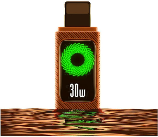 Usams Regular la Cablu Lightning 30W Portocaliu 1.2m (SJ774USB02)