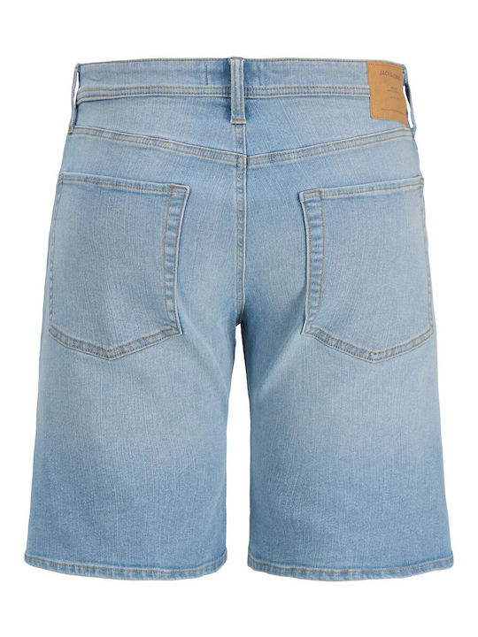 Jjirick Men's Denim Bermuda Blue Denim Light Blue