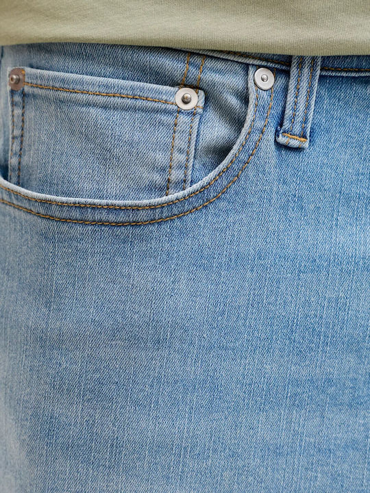 Jjirick Men's Denim Bermuda Blue Denim Light Blue