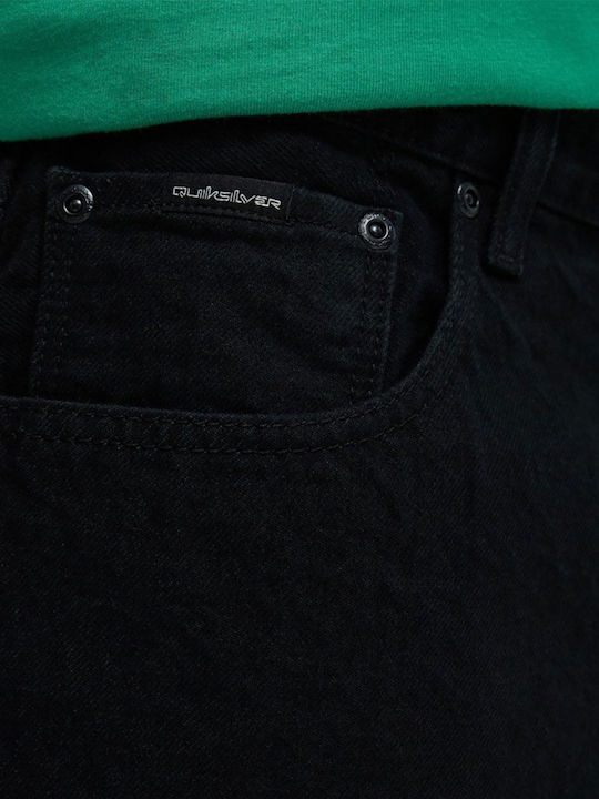 Baggy Ανδρική Βερμούδα Τζιν Black