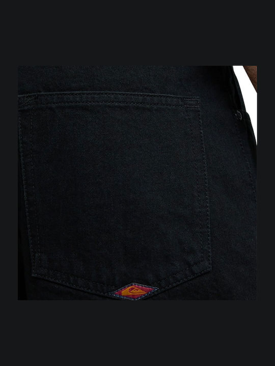 Baggy Ανδρική Βερμούδα Τζιν Black