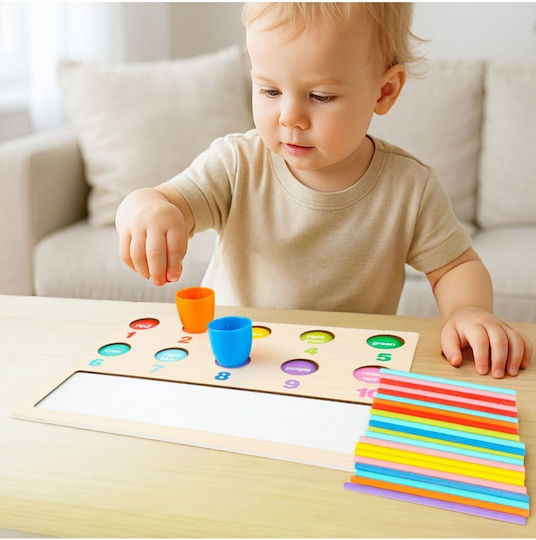 MalPlay Montessori Εκπαιδευτικό Παιχνίδι Γράμματα & Αριθμοί από Ξύλο 113916