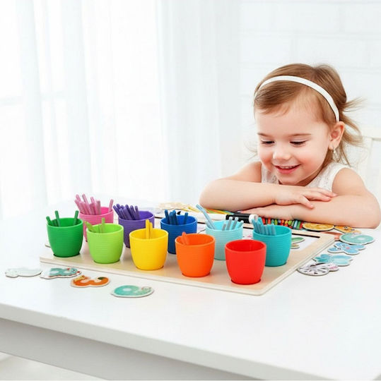 MalPlay Montessori Εκπαιδευτικό Παιχνίδι Γράμματα & Αριθμοί από Ξύλο 113916