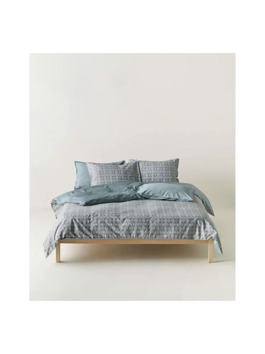 Kentia Artisan Set Pillowcases Oxford Denim 50x70cm