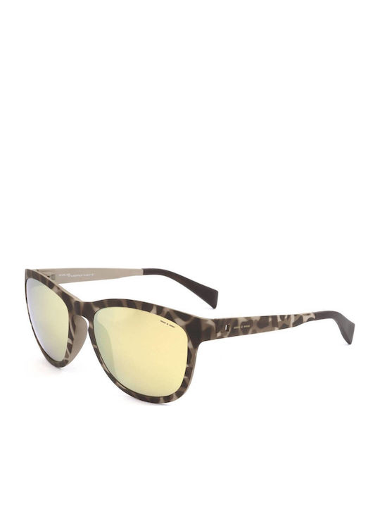Italia Independent Damen Sonnenbrille mit Braun Kunststoff Gestell 0111.145.000