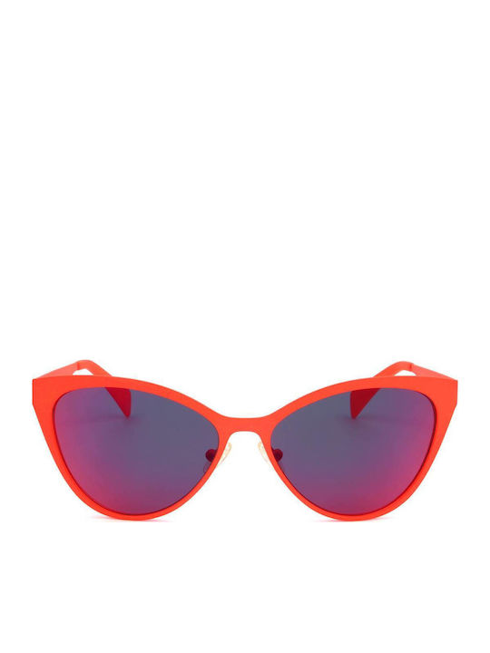 Italia Independent Women's Sunglasses with Red Metal Frame 0022.055.000