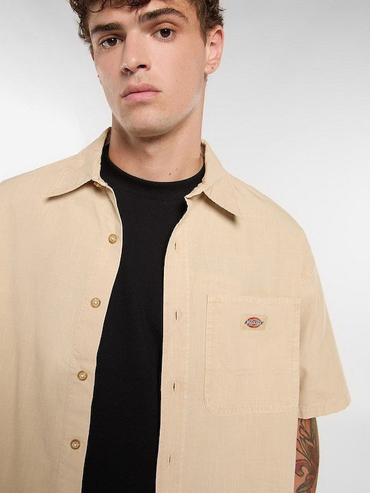 Shirt Short Sleeve Shirt Wood Ash