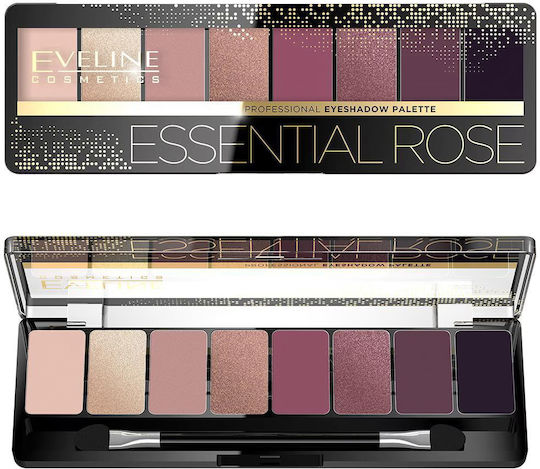 Eveline Essential Rose Lidschattenpalette Matt in fester Form 9.6gr