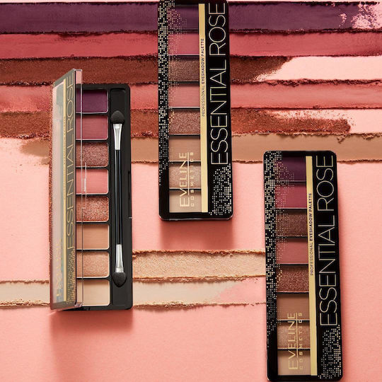 Eveline Essential Rose Lidschattenpalette Matt in fester Form 9.6gr