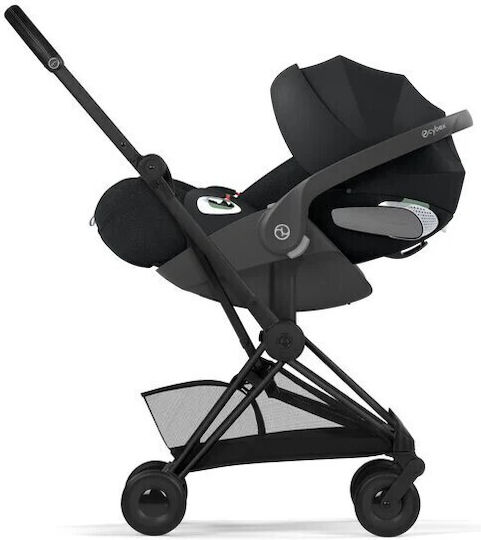 Cybex Coya Reversible Baby Stroller Suitable for Newborn Sepia Black / Matt Black Frame 6.6kg