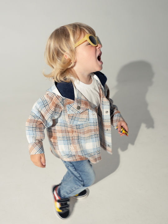 Kids Set with Pants & Coat Summer 3 Pieces White
