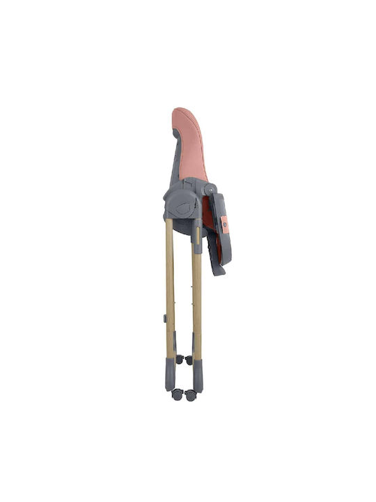 Kikka Boo Olive 2 Klappbarer Baby Hochstuhl Rosa