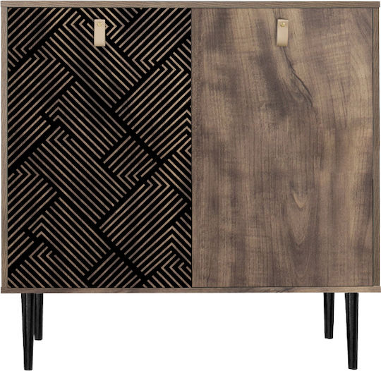 Ξύλινη 2227 με 4 Ράφια 75x37x75cm Ξύλινη 2227 με 4 Ράφια 75x37x75cm